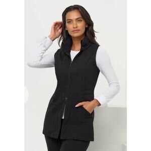 Anatomie Delaney Travel Vest Slim fit Black Lightweight Women's S